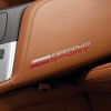 C7 Corvette Kalahari Leather Console Lid With Grand Sport Logo